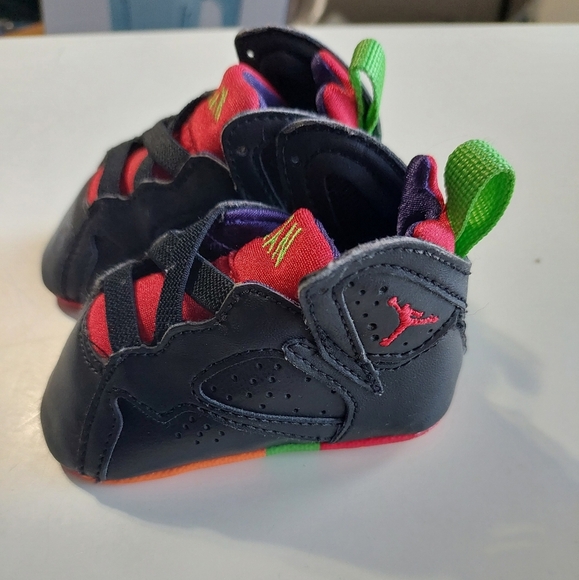 Nike Jordan 7 Retro Marvin The Martian Purple and Black Sneakers - Picture 1 of 6